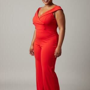 Blashe Blood Orange Jumpsuit